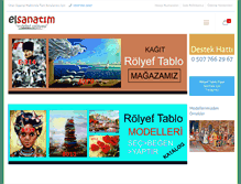 Tablet Screenshot of elsanatim.com